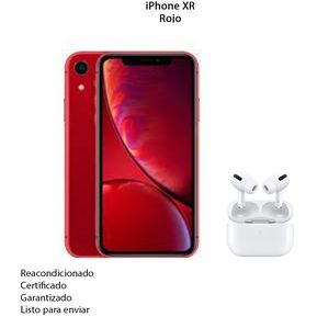 iPhone XR de 64Gb Rojo + AirPods Pro 2