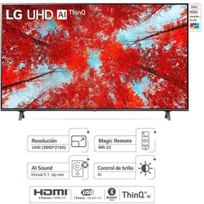 Televisor 55 Pulgadas LG 4K AI ThinQ LED Smart tv