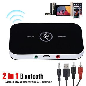 Bluetooth 5.0 transmisor de audio receptor USB dongle adaptador inalámbrico de música para auriculares de TV para PC de coche