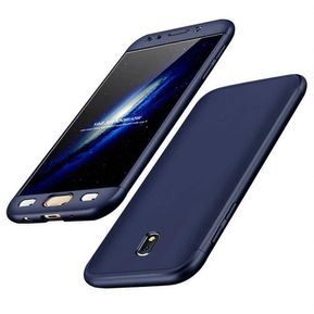 Estuche rígido 3 en 1 para Samsung Galaxy J7 Pro 2017 - Azul