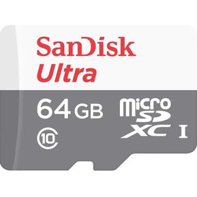 Memoria Sandisk Micro Sd 64 Gb C 10 100 Mb/s Sdsqunr-064g