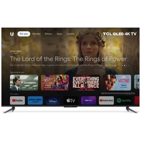 TV TCL 65" Pulgadas 165 cm 65C645 4K-UHD QLED Smart TV Google