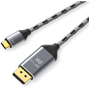 Cable USB C a DisplayPort 8K 60Hz tipo C a DP 1.4 para MacBook Pro M1