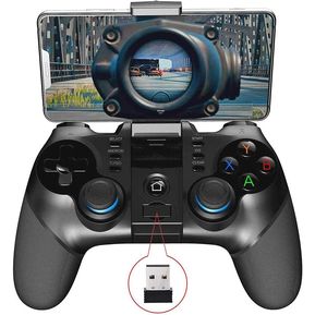 ipega PG9156 PUBG King's Glory Wireless 4.0 + 2.4 G Gamepad Controller para Samsung Galaxy S10/S10+ /S20/P40 P30 LG VIVO Oppo MI Mate Android Smartphone Tablet (Android 6.0 Sistema superior)