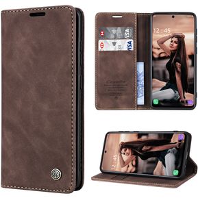 Funda Carcasa para Samsung Galaxy A71 4G - Piel Flip Case Cover Wallet