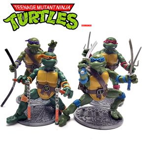 Teenage Mutant Ninja Turtles TMNT 1988 figuras de acción clásicas 17cm