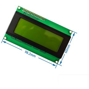 Display 2004 20×4 Backlight Verde Lcd Pantalla Arduino 5v