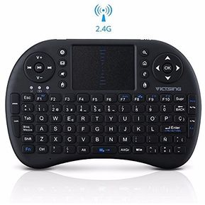 Mini Teclado Smart Tv Box Bluetooth Inalambrico Air Mouse Pc.