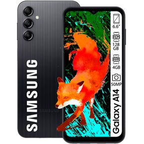 Celular Samsung Galaxy A14 128GB 4GB Negro