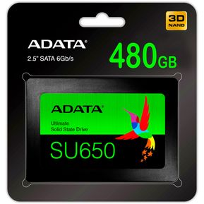 Disco de estado sólido ADATA Ultimate SU650 480GB SSD