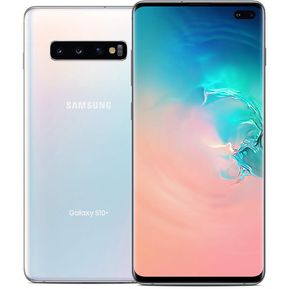 Samsung Galaxy S10 + / S10 Plus 8 + 128GB G975F Single Sim Blanco