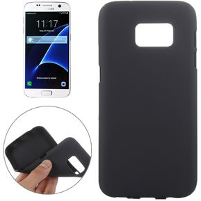 Para Samsung Galaxy S7 / G930 Frosted TPU Protector Case (Black)