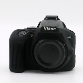 Bonita bolsa de goma de silicona suave para cámara Canon EOS RP Nikon Z7 Z6 D3400 D3500 D5300 D5500 D5600 D7100 D7200 D7500 D750 D850 DSLR