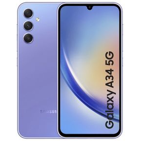 Samsung Galaxy A34 De 256GB/8GB RAM - violeta