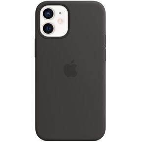 Forro Silicon Case Para iPhone 12 Mini Color Negro