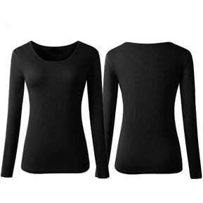 Camiseta Camisa Buzo Mujer Ropa Termica Invierno Clima Frio - Negra