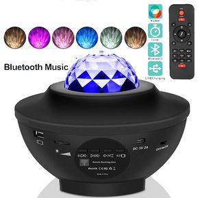Lampara Proyectora Bluetooth Usb Starry Luces Led y Control