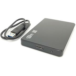 Cuaderno de plástico sin tornillo Caja de disco duro móvil USB3.0 Laptop HDD HDD SSD Caja de disco duro móvil de estado sólido Herramienta libre