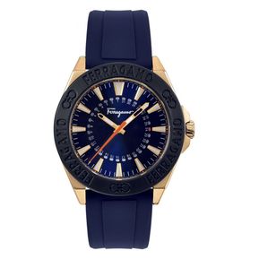 Reloj Ferragamo modelo SFMQ00222 azul hombre