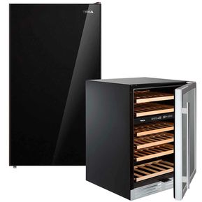 Refrigerador Frigobar Teka RSR 10520 GBK 72 W + Cava Vinos