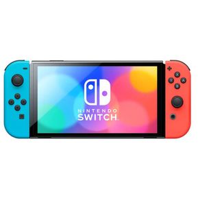 Modelo OLED de Nintendo Switch - Versión HK (Blanco / Azul / Rojo Neón)