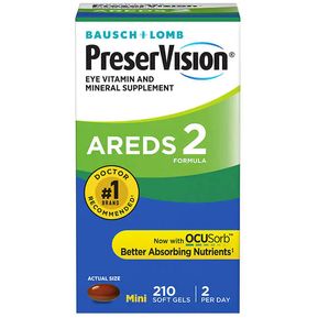 Preservision Areds 2 Con Luteína Y Zeaxantina 210 Cápsulas