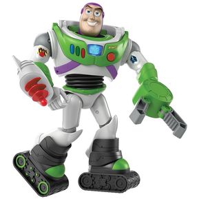 Figura Buzz Lightyear Armadura Misiones Espaciales - Toy Story