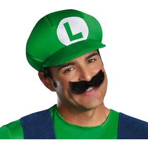 Gorra Luigi Adulto Super Mario Bros Halloween Color Verde
