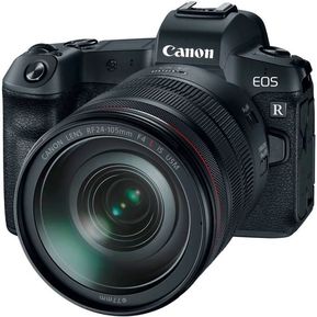 Canon EOS R + RF 24-105 mm f/4L IS USM Mirrorless Full Frame 4K