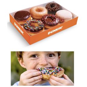 Dunkin Donuts X 6 Donas Rosquillas