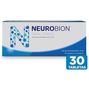 Tabletas de Vitaminas Del Complejo B Neurobión 30 Unidades