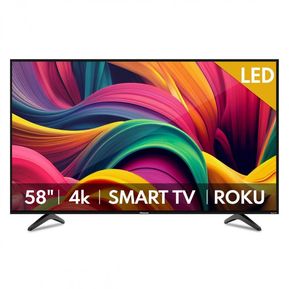 Pantalla Hisense 58 58R6E3 Smart TV Roku UHD 4K LED