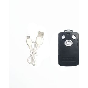 1 pieza, Control remoto inalámbrico por Bluetooth Multimedia con cable de carga USB, obturador de cámara para Iphone 6 7 8 yunteng 1288(#With Cable)