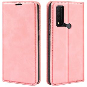 For TCL 30 V 5G Magnetic Suction Leather TPU Case