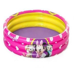 Piscina Inflable Redonda 3 Anillos Minnie Mouse Bestway
