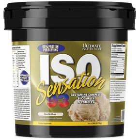 ISO Sensation 93% 5 lb Vainilla Ultimate Nutrition