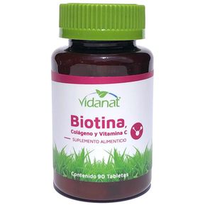 Biotina De 200 C Psulas Con Col Geno Vitamina E Y Vitamina C