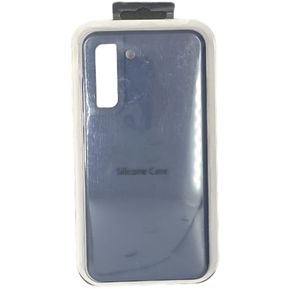 Forro Silicone Case Compatible Con Samsung S21 FE Azul Oscuro