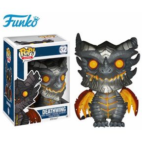 FUNKO POP WOW World of Warcraft Theme #32 Deathwing Action Figures Toy Collectible Model Vinyl Dolls(#Y-Deathwing-32)