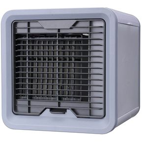 NUEVO aire acondicionado portátil mini USB enfriamiento frío para el ventilador del refrigerador del dormitorio AU - blanco