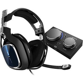 Diadema A40 Tr Headset + Mixamp Pro Tr For Ps4 & Pc Negro