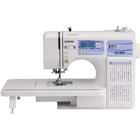 Máquina de coser familiar Brother HC1850 CON 185 PUNTADAS