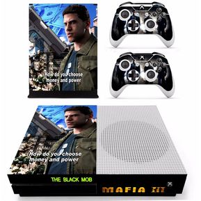 Pegatinas de piel Game Mafia 3 para Xbox One S, consola y controlador