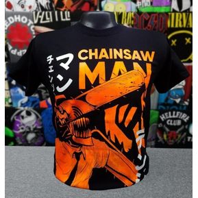 Camiseta Chainsaw Man Camiseta Para Hombre Anime Cómic