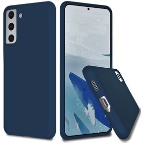 Estuche Forro Funda Silicona Case Samsung Galaxy S21 Plus Azul Oscuro