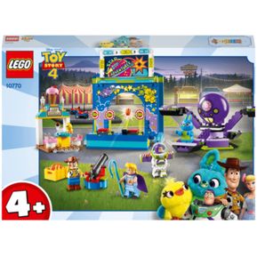 Lego Toy Story 4 Buzz y Woody en Modo Carnaval 230 Piezas - 10770