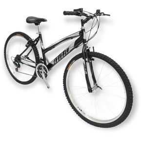 Bicicleta Todoterreno Atila Dama Rin 26 18 Cambios  Color Negro