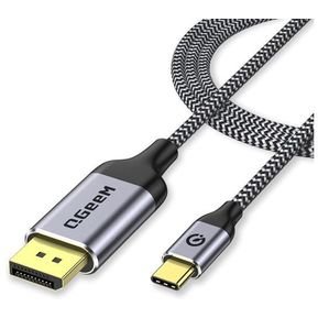QGeeM USB Type C to HDMI Cable Thunderbolt 3 Compatible with Samsung S9 S10,Surface Book 2,Dell XPS 13