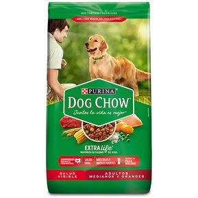 Dog Chow Adulto Raza Grande y Mediana 22.7 Kg