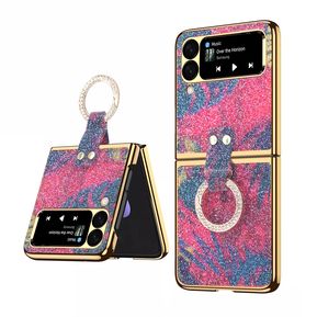 Samsung Galaxy Z Flip3 5G Ring Buckle Diamond Stand Phone Case